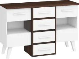 meble-norsid-05-komoda-4sw-dab-sonoma-ciemna-bialy