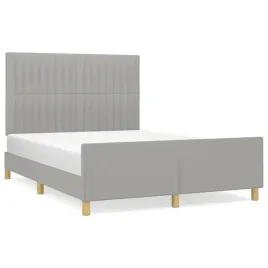rama-lozka-z-zaglowkiem-jasnoszara-193-x-146-x-118-128-cm