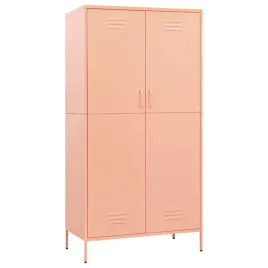 szafa-na-ubrania-ze-stali-rozowa-90-x-50-x-180-cm-4-regulowane-polki