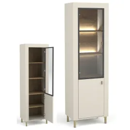 meble-mossa-03-waska-witryna-z-oswietleniem-led-cashmere-kaszmir-dab-whisky