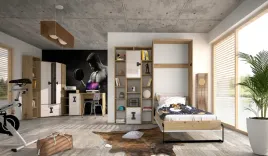 meble-index-7-biurko-szafa-narozna-regal-z-polkami-lozko-chowane-w-szafie