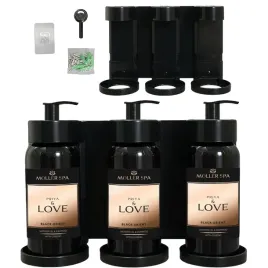 uniwersalny-potrojny-uchwyt-scienny-na-dozownik-mydla-zelu-bez-wiercenia