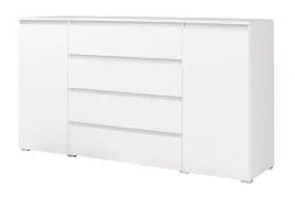 meble-cosmo-06-komoda-4-szuflady-2-drzwi-bialy