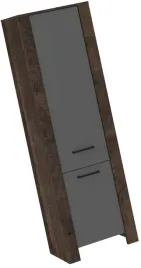 meble-delis-01-waski-regal-zamkniety-z-polkami-bielizniarka-dab-grange-graf