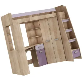 lozko-pietrowe-z-biurkiem-szafa-narozna-antresola-sola-p-dab-sonoma-fiolet