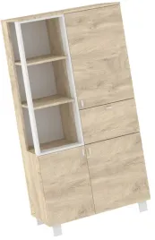 meble-gaves-09-szafka-regal-z-polkami-loft-do-salonu-dab-endgrain-bialy