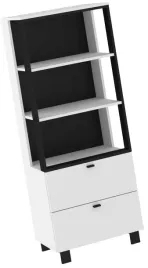 meble-gaves-08-regal-z-szufladami-polkami-do-salonu-loft-bialy-czarny