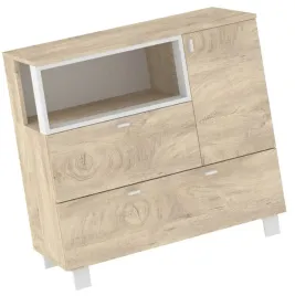meble-gaves-01-komoda-z-szufladami-na-nozkach-do-salonu-dab-endgrain-bialy