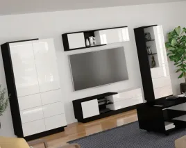 meble-brita-2-szafa-szafka-rtv-polka-regal-czarny-bialy-polysk
