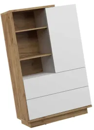 meble-brita-17-niski-regal-z-szufladami-polkami-dab-craft-zloty-bialy-polys