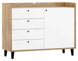 meble-celo-03-komoda-1d4s-dab-burgundzki-bialy-pol