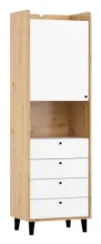 meble-celo-15-regal-1d4s-dab-artisan-bialy-polysk