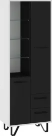 meble-bip-10-regal-2d2s-bialy-czarny-polysk