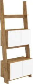 meble-kerk-08-regal-80-2d-dab-burgundzki-bialy-pol