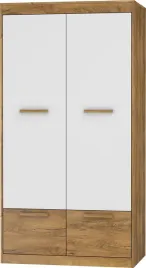 meble-emax-37-szafa-4d-dab-burgundzki-bialy-polysk