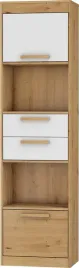 meble-emax-30-regal-w2d2s-dab-artisan-bialy-polysk
