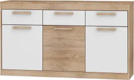 meble-emax-10-komoda-3d3s-sonoma-jasna-bialy-pol