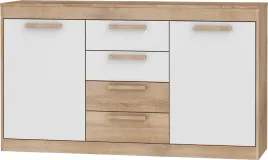 meble-emax-08-komoda-2d4s-sonoma-jasna-bialy-pol