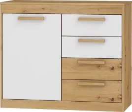 meble-emax-07-komoda-1d4s-dab-artisan-bialy-polysk
