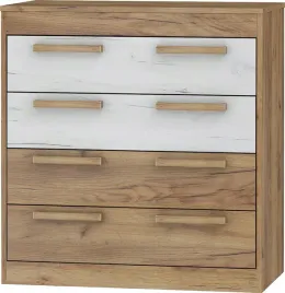 meble-emax-11-komoda-4s-craft-zloty-craft-bialy