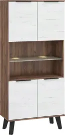 meble-vens-10-regal-4d-craft-tobaco-craft-bialy