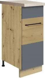meble-kuchenne-infinity-szafka-dolna-cargo-30-26d-szary-mat