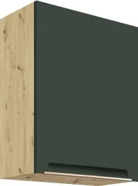 meble-kuchenne-glamour-szafka-gorna-z-polkami-50-33g-green-matt-zielona
