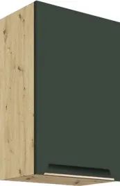 meble-kuchenne-glamour-szafka-gorna-z-polkami-40-31g-green-matt-zielona