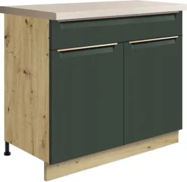 meble-kuchenne-glamour-szafka-dolna-z-szuflada-i-polka-90-7d-green-zielen
