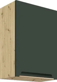 meble-kuchenne-glamour-szafka-gorna-z-polkami-45-32g-green-matt-zielona