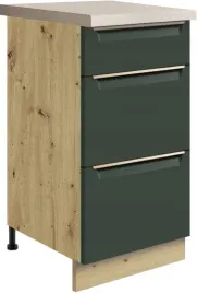 meble-kuchenne-glamour-szafka-dolna-z-szufladami-40-8d-green-matt-zielona