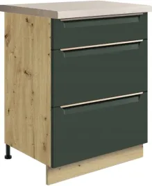 meble-kuchenne-glamour-szafka-dolna-z-szufladami-60-10d-green-zielona