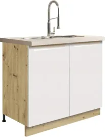 meble-kuchenne-glamour-szafka-dolna-pod-zlew-90-13d-white-matt-biala