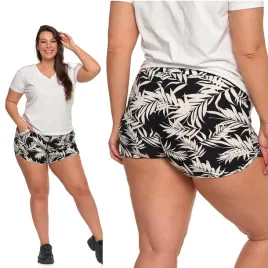 spodenki-damskie-wygodne-szorty-krotkie-spodenki-w-kwiaty-moraj-xxl
