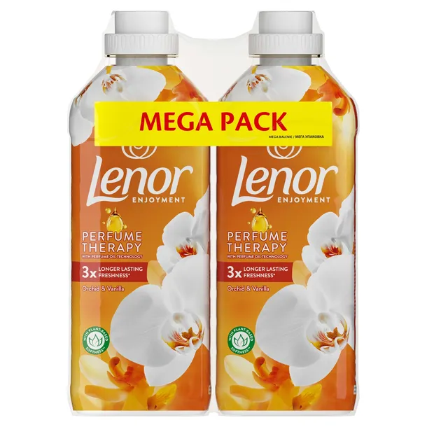 LENOR Płyn do płukania Vanilla Orchid perfumowany 2x925ml
