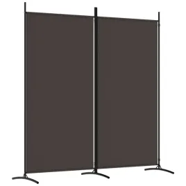 parawan-skladany-z-tkaniny-i-zelaza-brazowy-175-x-180-cm