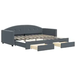 rozkladana-lezanka-z-szufladami-ciemnoszara-212-x-100-x-75-cm