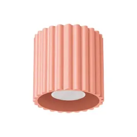 tuba-sufitowa-plafon-aura-1-brzoskwiniowy-oprawa-gu10-sollux-sl-1824