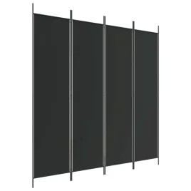 parawan-skladany-4-panelowy-tkanina-i-zelazo-200x200-cm-czarny