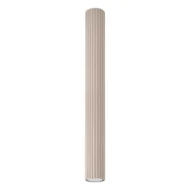 plafon-tuba-sufitowa-karbowana-dluga-natynkowakarbon-60-taupe-sollux-sl-176