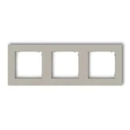 60mr-3-ramka-potrojna-taupe-do-gniazd-i-wlacznikow-z-serii-mini-karlik