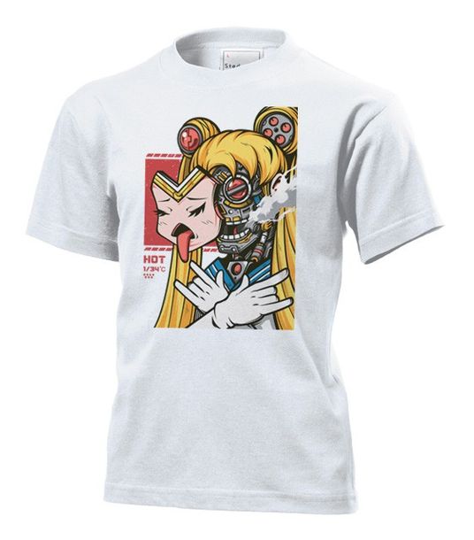 Koszulka dziecięca Android Sailor Moon XL Biały