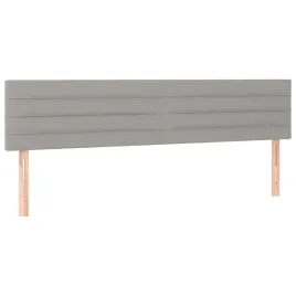 wezglowie-lozka-regulowane-tkanina-jasnoszara-100x5x78-88-cm-2-szt