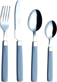 exzact-zestaw-sztuccow-16-elementow-stal-nierdzewna-kolorowe-uchwyty-szare