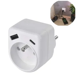 rozgaleznik-pojedynczy-gniazdo-elektryczne-z-wejsciem-usb-c-i-usb-a-p0074-e