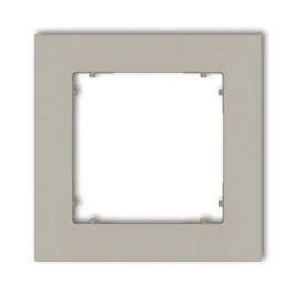 60mr-1-ramka-instalacyjna-taupe-do-gniazd-i-wlacznikow-z-serii-mini-karlik