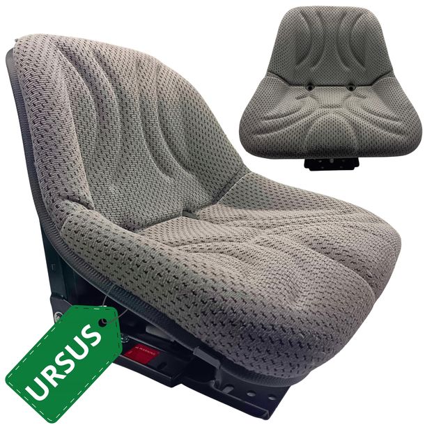 SIEDZENIE FOTEL URSUS C-330 C-3650 ZETOR MTZ T-25 WELUROWE UNIWERSALNE AGH