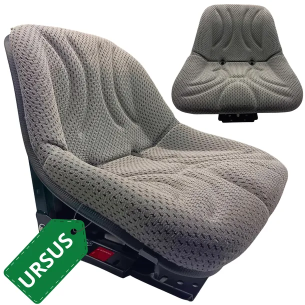 SIEDZENIE FOTEL URSUS C-330 C-3650 ZETOR MTZ T-25 WELUROWE UNIWERSALNE AGH