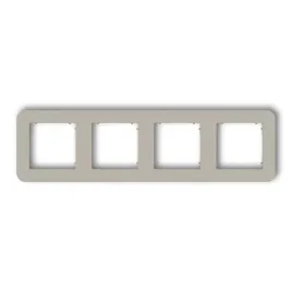 60mrtz-4-ramka-poczworna-zaokraglona-taupe-do-gniazd-i-wlacznikow-z-serii-m