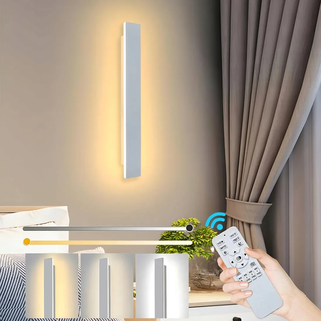 lampa-scienna-marka-model-bialy-sciemniana-pilot-zdalny